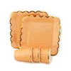 Pool Silver Party Supplies Seashell Paper Plates