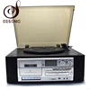 New design big size wood box auto return turntable record player