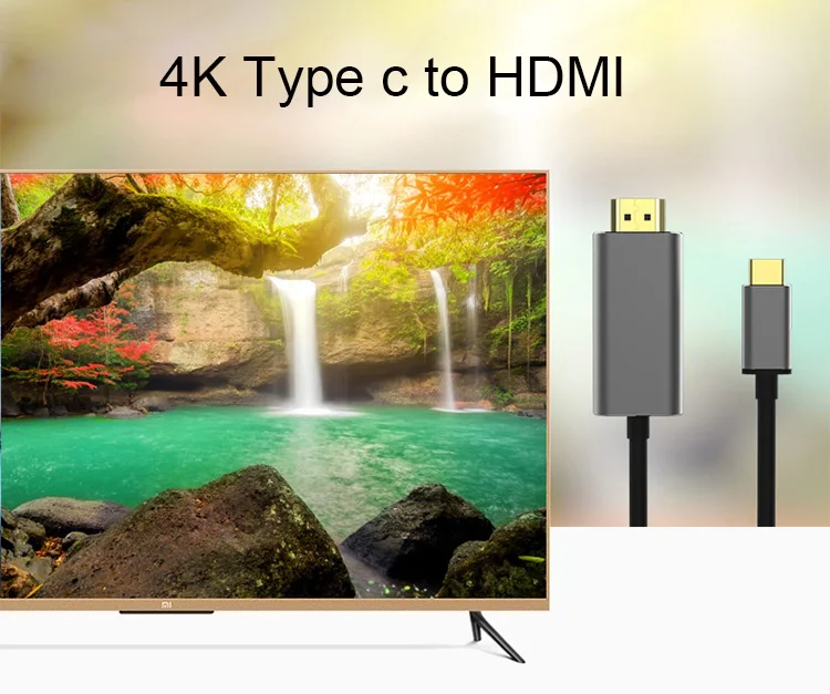 14years factory free sample custom logo USB Type C to HDMI Cable USB-C to HDMI - ANKUX.COM