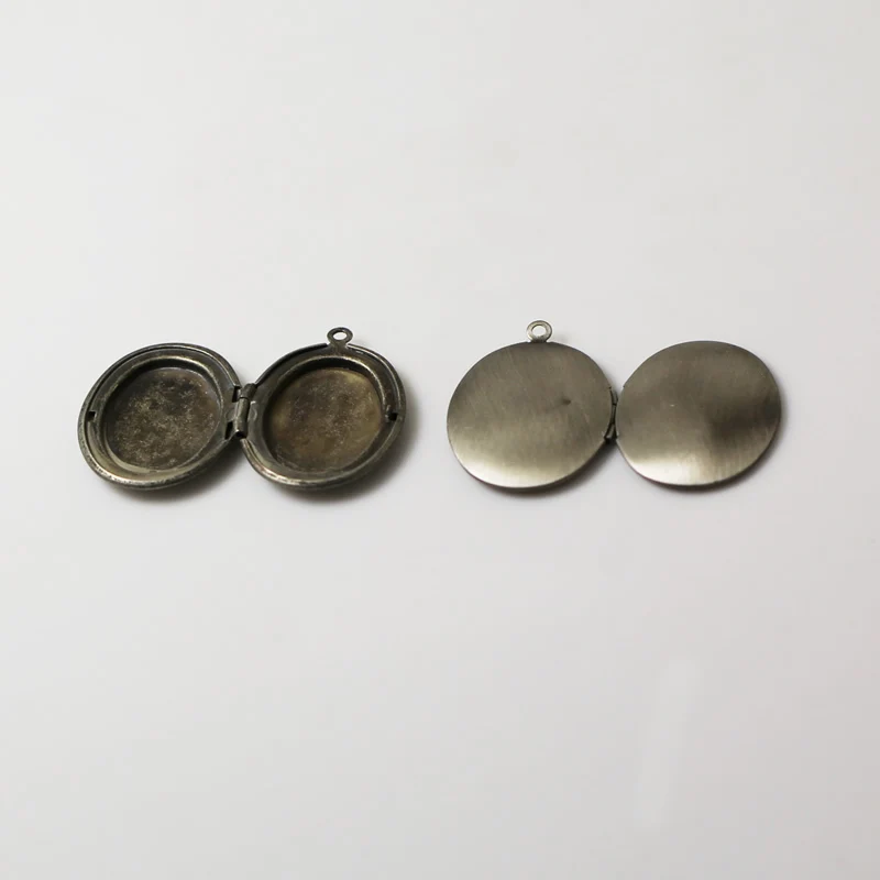

Beadsnice ID 20097 hand make locket pendants  hole 1.5mm nickel-free lead-safe metal pendant photo