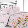 New arrival floral pattern brushed microfiber duvet cover set quilts bedding bedspreads