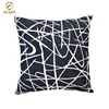 2018 Hot Graffiti Designed Cushion Cover Fashionable Hand Loom Jacquard Throw Cushion Cover For Dining Chairs