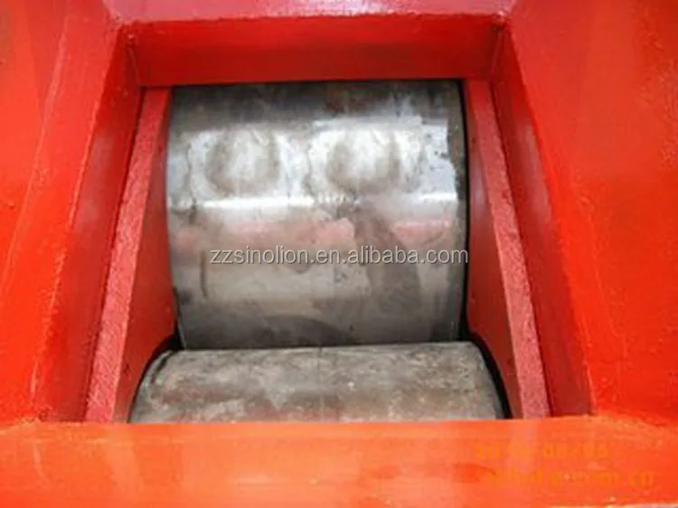 2PGC-500x750 double roller crusher for clay brick making machine