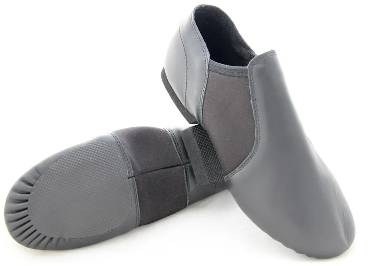 7000042 Wholesale OEM Adults Children Portable Dance Leather Jazz Shoe