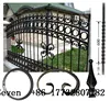 High quality Security wrought Iron Fence for garden/used wrought iron fencing for sale (factory sale )