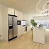 guangzhou kitchen cabinets white color Australia affordable modern kitchen cabinets