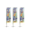 wholesale customer design printed outdoor event double sided block flag