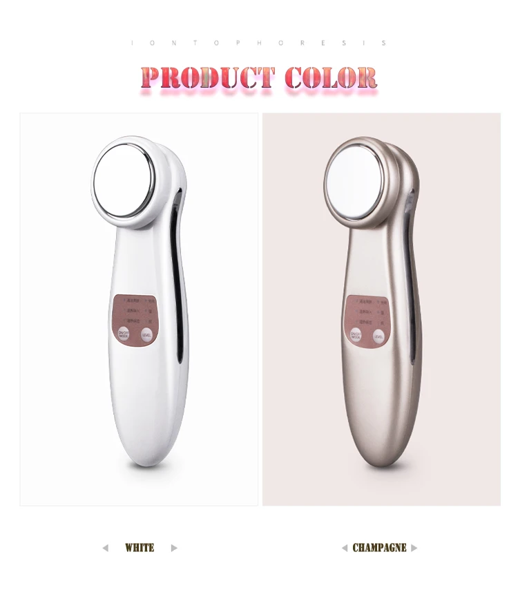 Handheld Iontophoresis Device Electroporation Beauty Device Galvanic