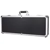 Factory price travel carrying luggage case silvery vanity aluminum boxes for guitar packaging