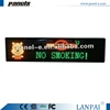 Three color bus/train/metro led panels,RS232 led display