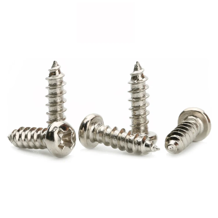 
Fastener M1 M2 M3 M4 M5 Stainless Steel Phillips Pan Head Self Tapping Screw For Metal 
