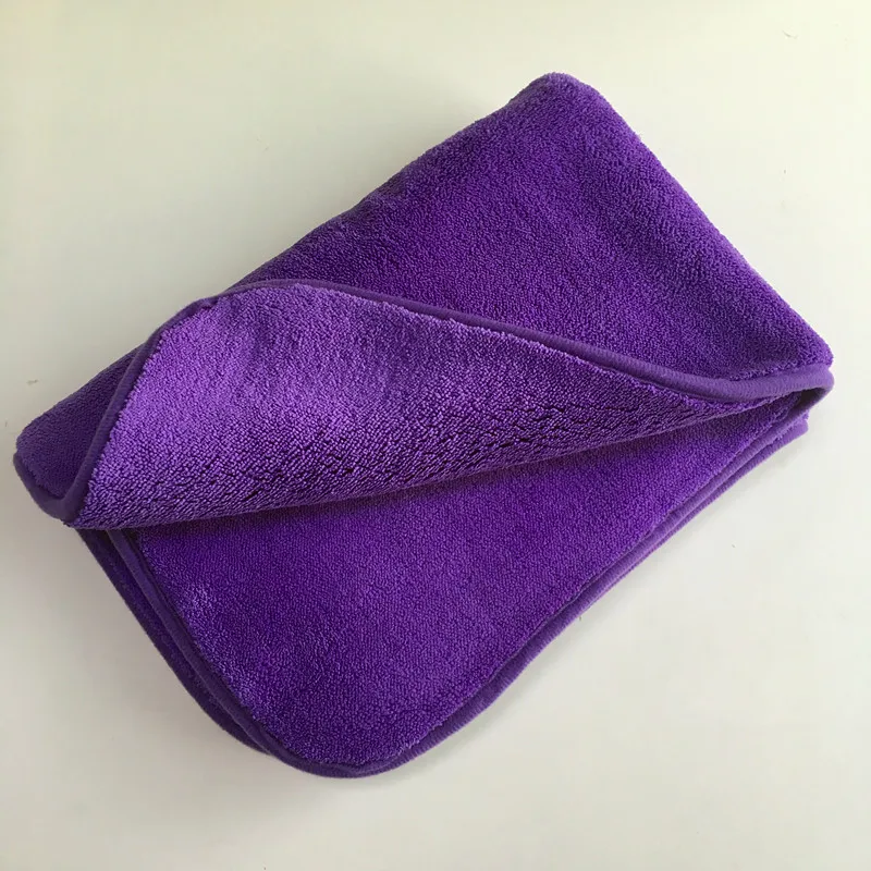 Wholesale 1200gsm 40x40cm Thick Plush Microfiber Car Towel Bath Kitchen