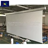 XYSCREEN 300 inch aluminum casing white perforated tab tensioned electric projector screen