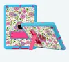 Heavy Duty Shockproof Plastic+Silicone Tablet pc cover case skin for Ipad