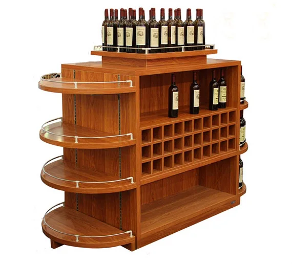 China Custom Shopping Mall Wood Whisky Display Cabinet Buy Wood