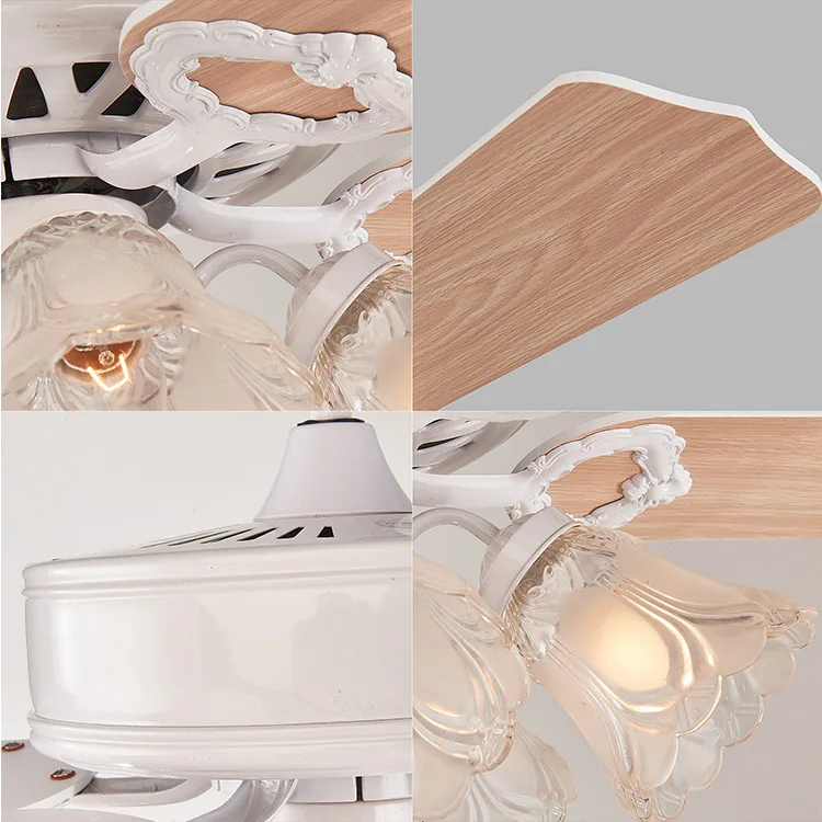 Most Attractive Elegant European Hvls Industrial Ceiling Fan With Led Lights