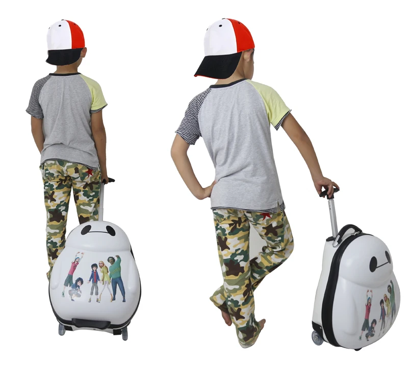 Builtin Caster And Hard Shell Type Caddy Trolley School Case,Boxtype