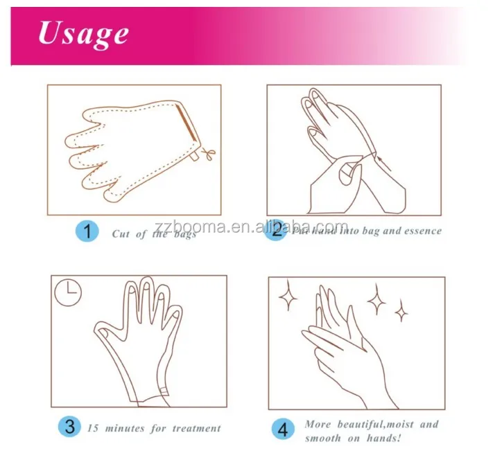 2019 Amazon Wholesale Organic foot hand peeling mask for hand moisturizing and whitening .JPG