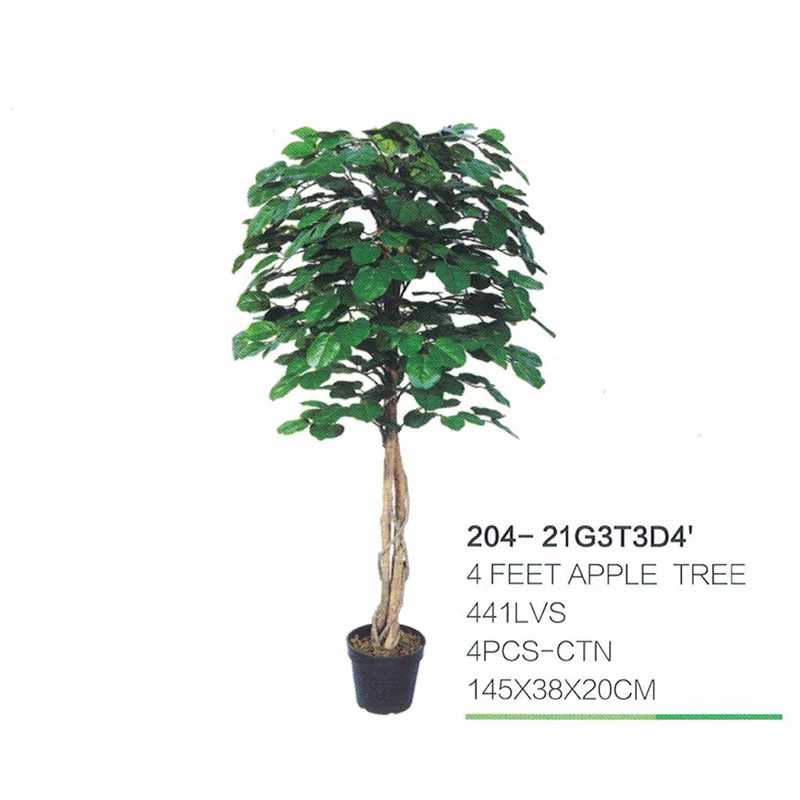 Artificial Mini Mango Tree Bonsai Without Fruit Plants Bonsai For Sale