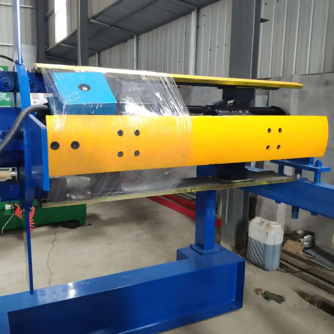 Automatic Steel Sheet Decoiling Machine/Hydraulic Decoiler with Trolley