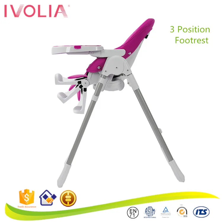 
Top selling high chair baby feeding adjustable ivolia 3in1 