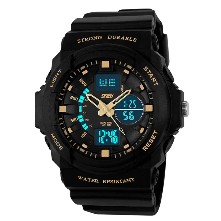 

Skmei 0955 Digital waterproof sport Watch Mens Waterproof wrist watch, 4 colors