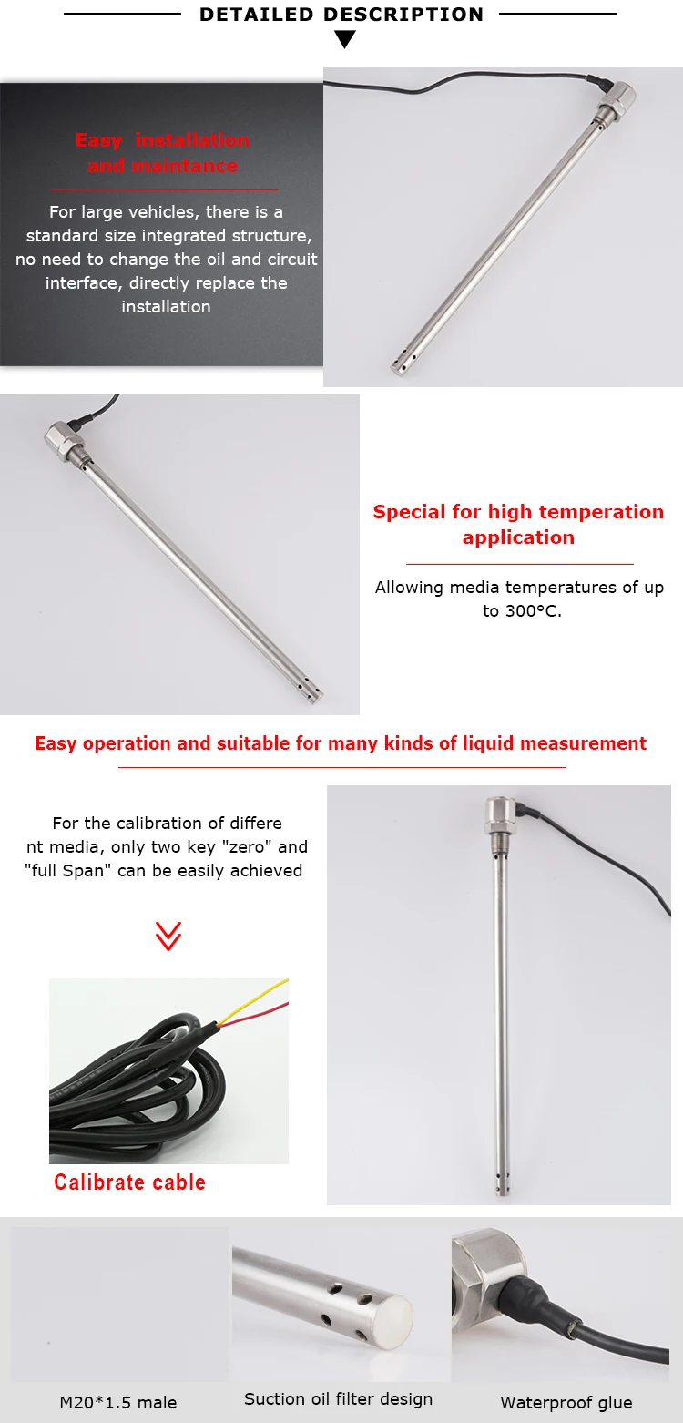capacitance liquid level sensorbe