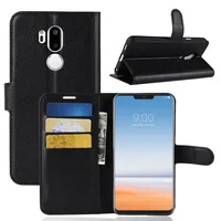 

For LG G7 Phone Case Holder Other Mobile Phone Accessories PU Leather Silicone Case Para Celular Phone Wallet Case Flip Cover