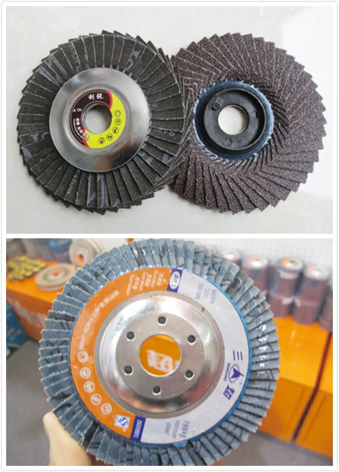 115mm Brown Alumina Flap Disc Disco Flap For Metal Polishing Buy Red