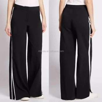 ladies wide leg joggers