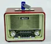 Mini am/fm radio mp3 player bt radio wood Vintage antique radios with built-in speakers