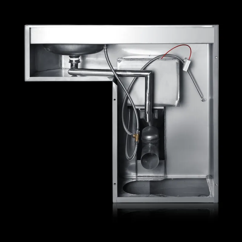 Stainless Steel Anti Break Toilet Sink Combination Stainless Jail