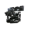 Three Screen Racing Car Game With Dynamic Rotating Platform Race Seat Simulator For Game Center