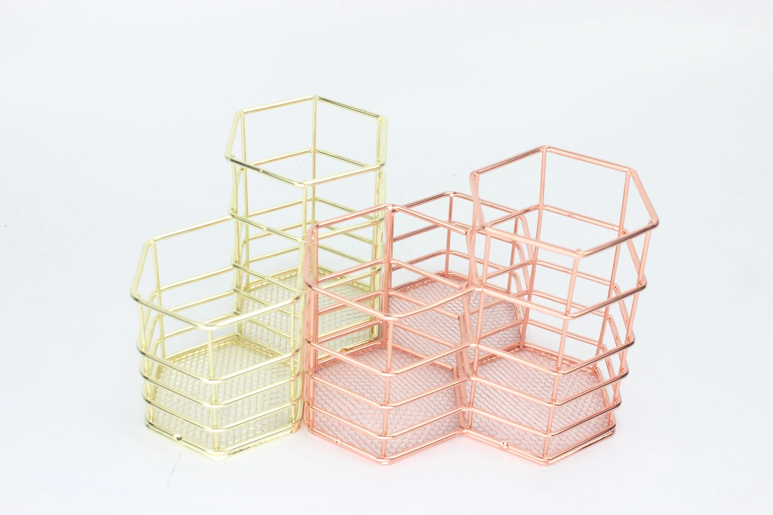 wire mesh pencil holder