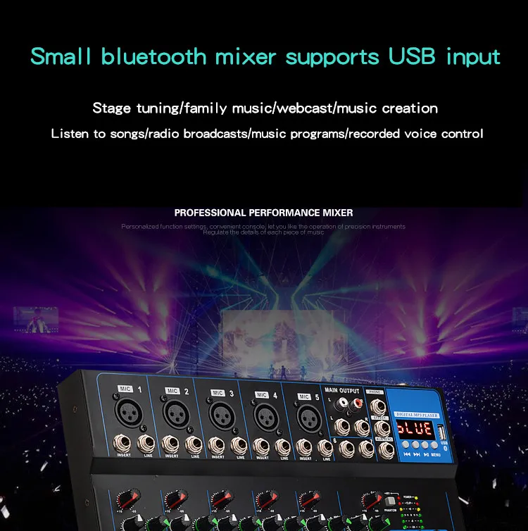 Best Quality Usb Mixer Audio Interface