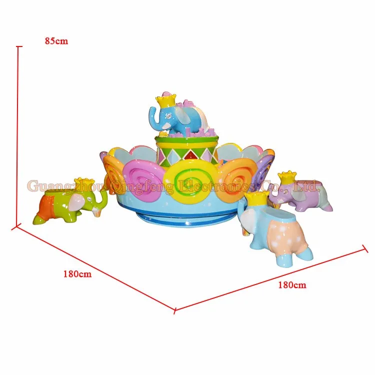 Qingfeng indoor amusement simulation kids Elephant sand table intelligence development game machine