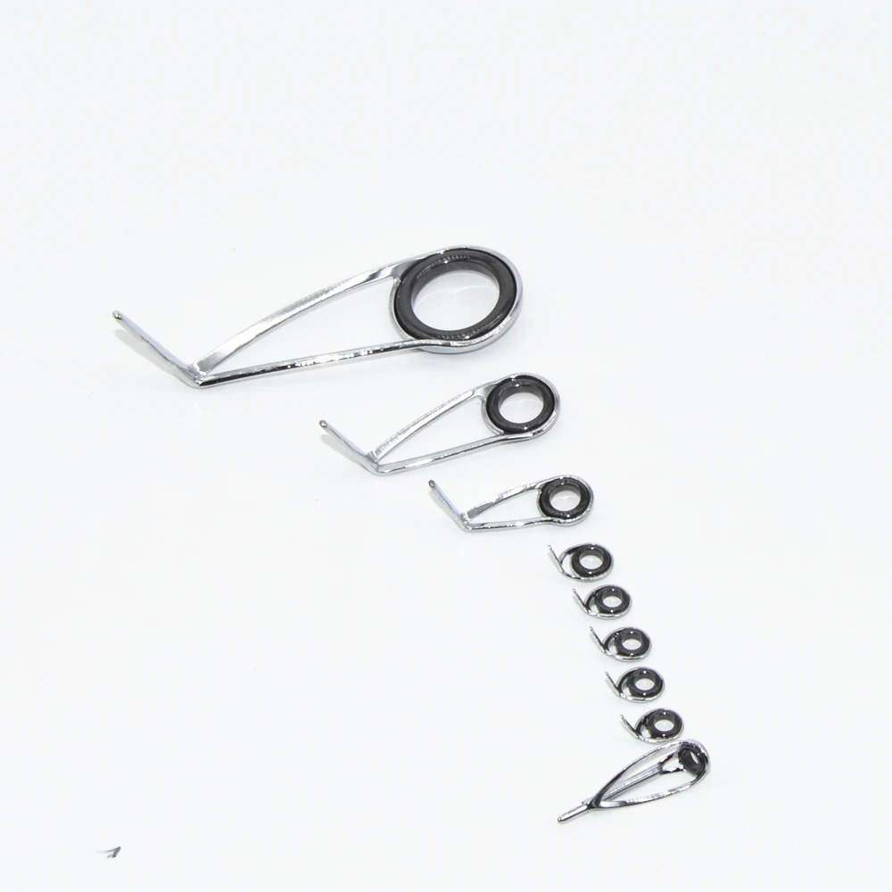 Takedo Plastic High Gloss Ceramic Rings Fishing Rod Guides Ring Fishing