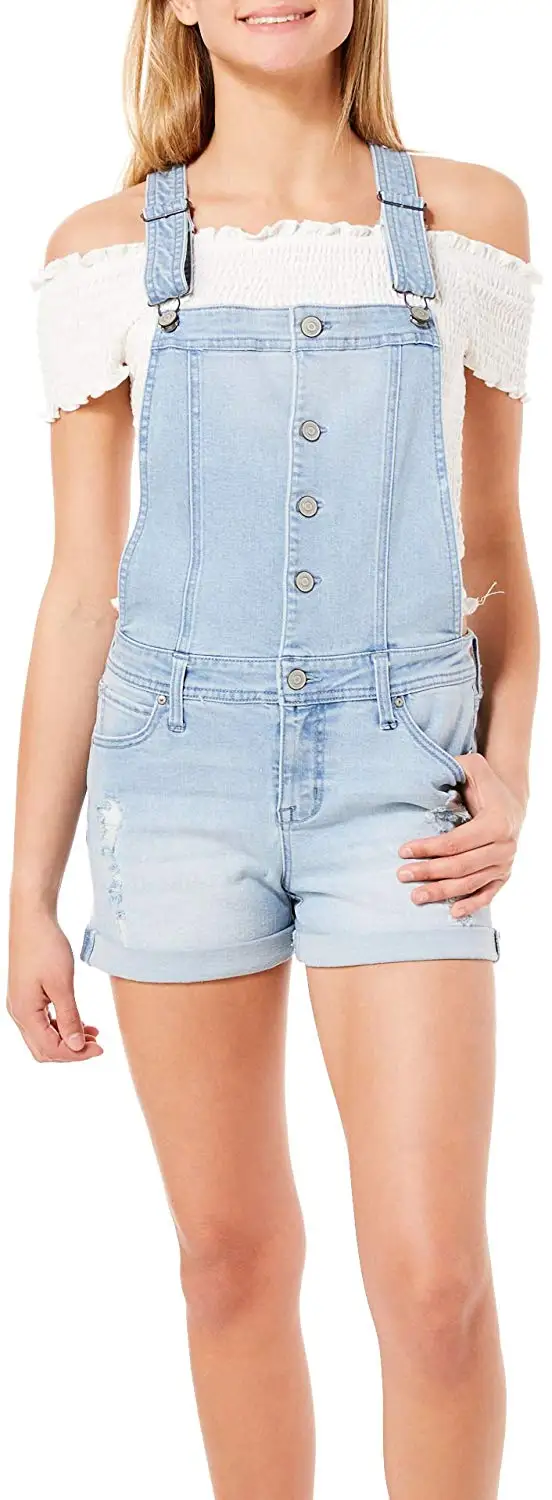 celebrity pink overalls shorts