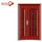 Outside steel glass office entry doors