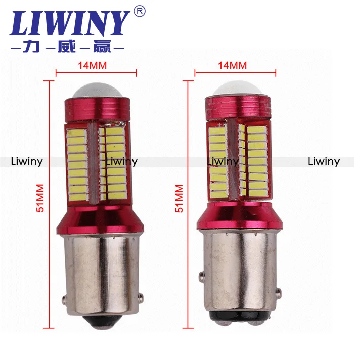 free shipping liwiny ebay top seller 12v canbus turn light 1156 1157 78smd 4014 led fog brake lamp for all car china wholesaler