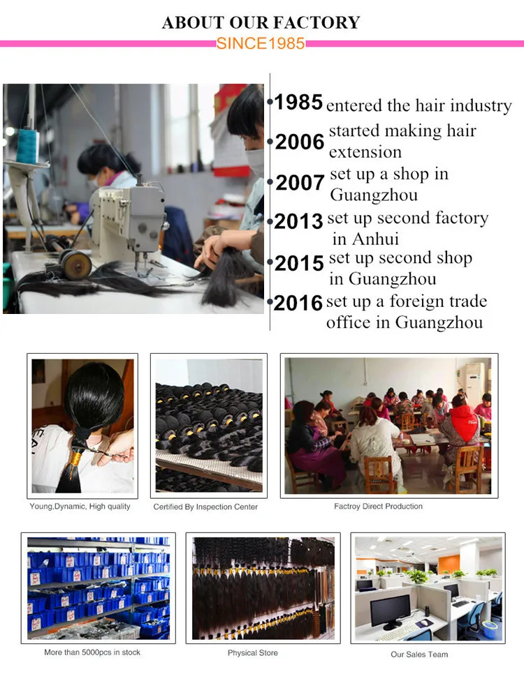 virgin brazilian peruvian human hair weave factory wholesale 06
