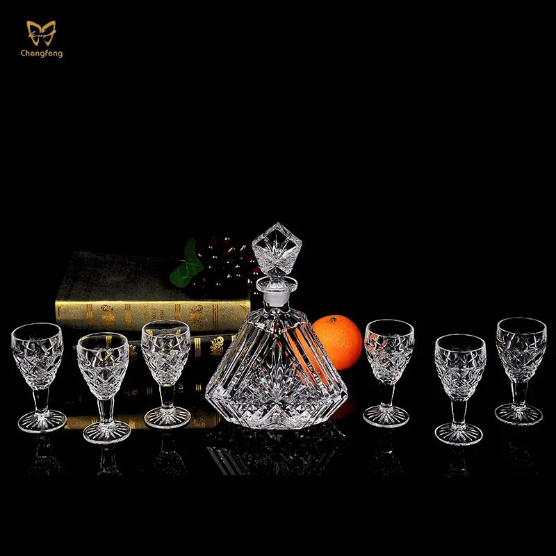 Personalized Gold Bourbon Decanter Set With Stopper For Liquor,Scotches