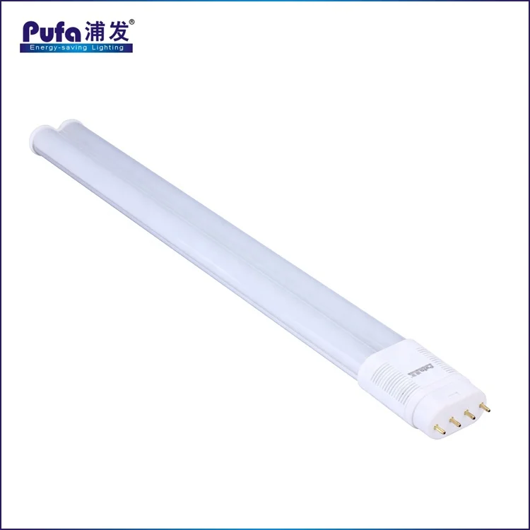 
high quality best selling with electronic ballast 225mm 9W 2G11 LED PL tube 