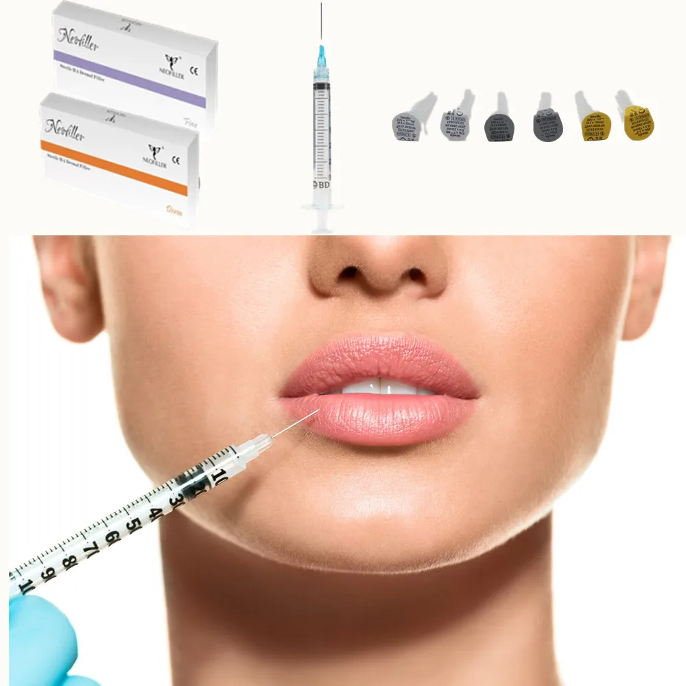 

FDA Approval 1ml derm deep high cross linked Hyaluronic Acid Dermal Filler for nose lip