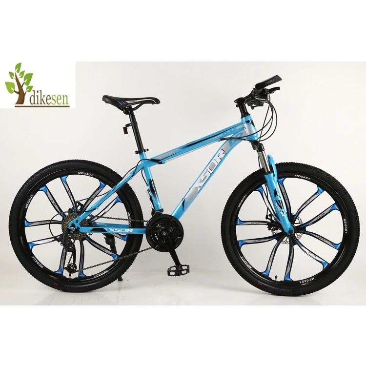

26 inch steel mountain bike with full suspension 21speed disc brake bicicletas Mountain bicycle double disc brake mountain bike, Customized