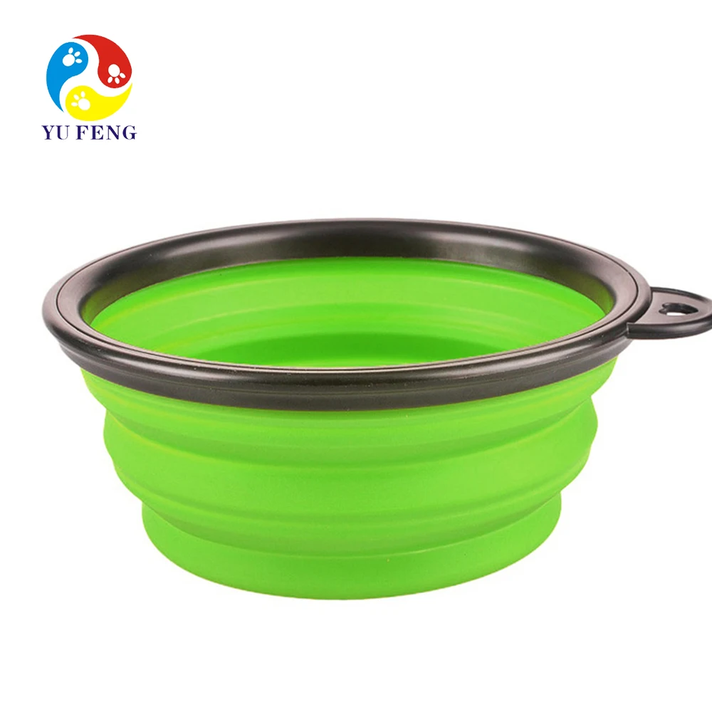Pet Bowls Feeder Pet Dog Cat Food Water Feeding Cups Collapsible