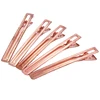 Long Flat Metal Single Prong Alligator Hair Clip Barrette Bows From China Factory