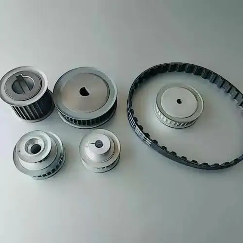 

Alibaba China Suppliers OEM CNC Machining Parts Aluminum GT2 Timing Belt Pulley, Steel color, black