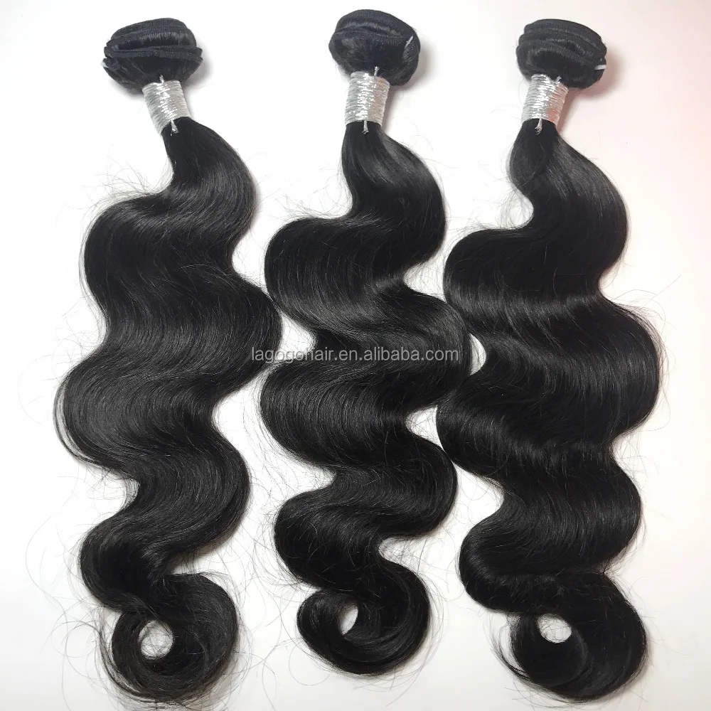 

Brazilian Human Hair raw virgin cuticle aligned hair mink hair Body Wave