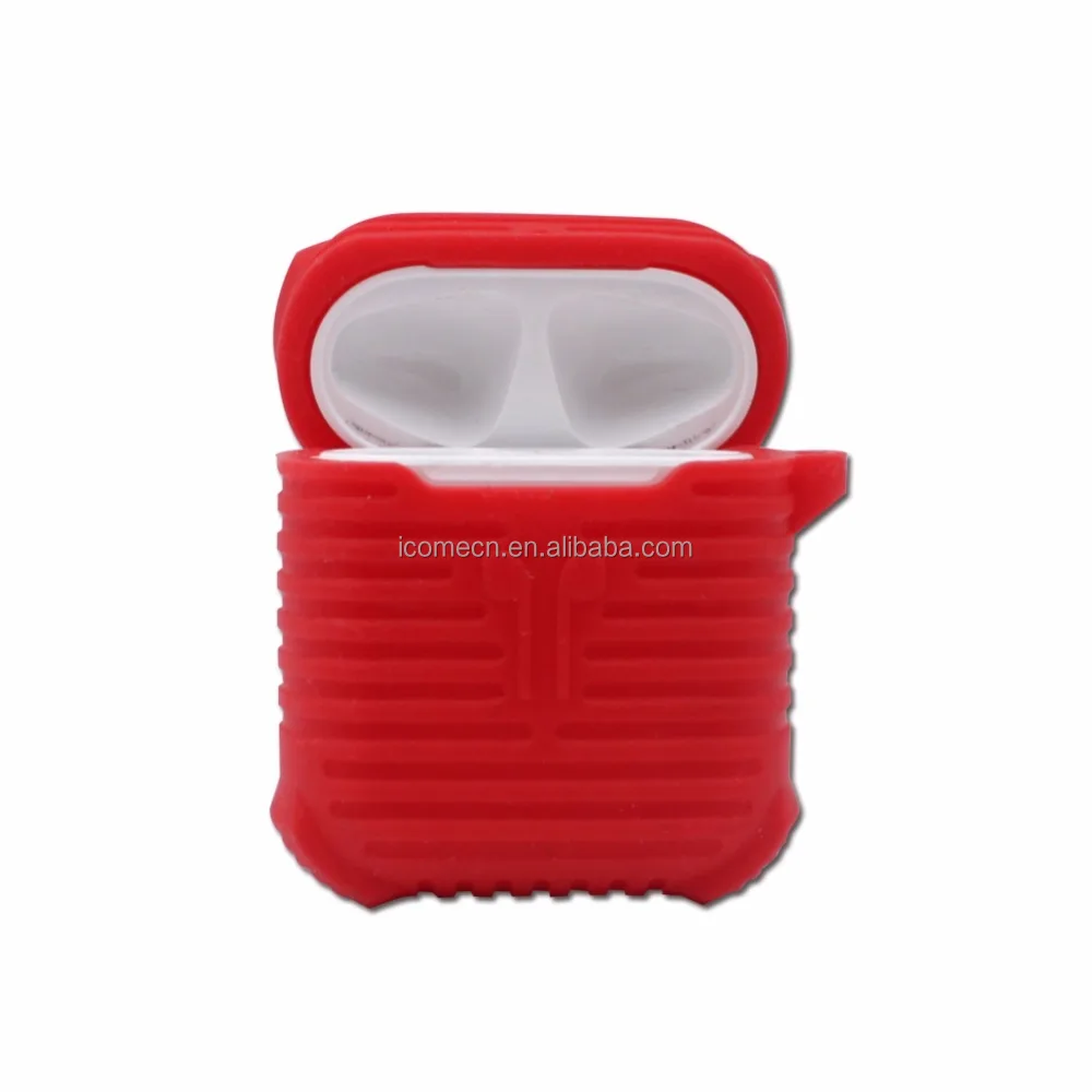 

Hot selling silicone airpod case for Apple Airpod Anti-lost Sleeve Air pods, Red;white;black;blue;pink